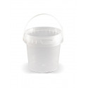 T4W Plastic bucket with lid / 1L