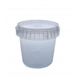 T4W Plastic bucket with lid / 0.5L