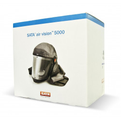 SATA® air vision 5000 carbon set Atemschutzhaube