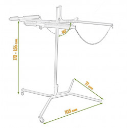 T4W Adjustable Panel Stand